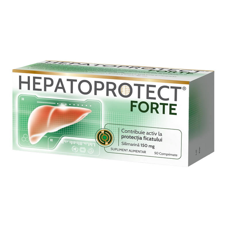 Hepatoprotect Forte, Biofarm | 50 comprimate