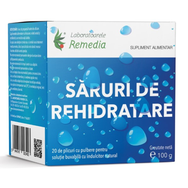 Saruri de Rehidratare, Remedia | 20 plicuri