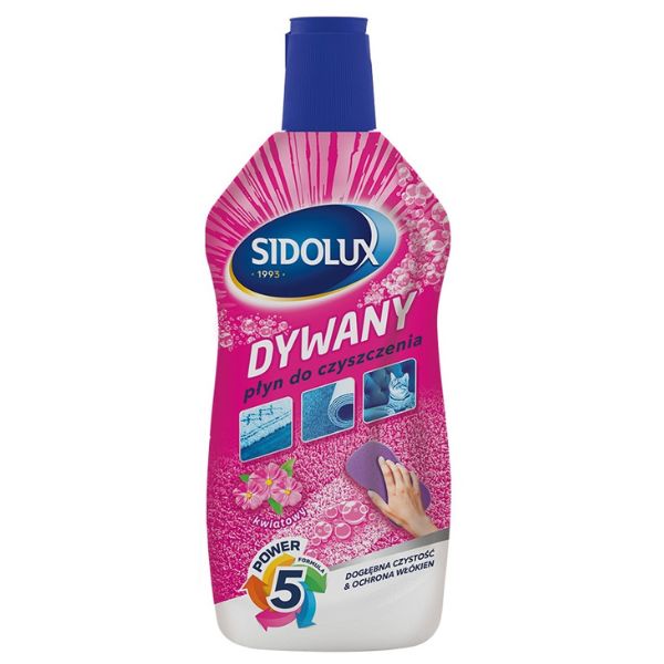 Solutie curatare tesaturi, covoare si tapiterie Sidolux Dywany, Lakma | 500 ml