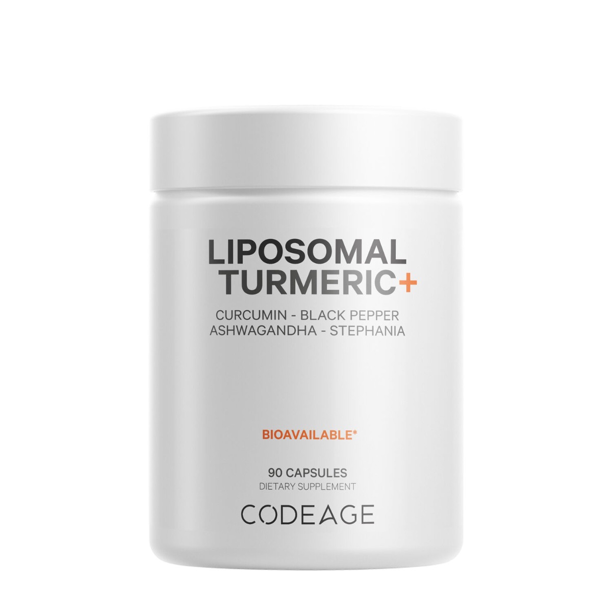 GNC CODEAGE LIPOSOMAL FERMENTED TURMERIC 90CPR 585015