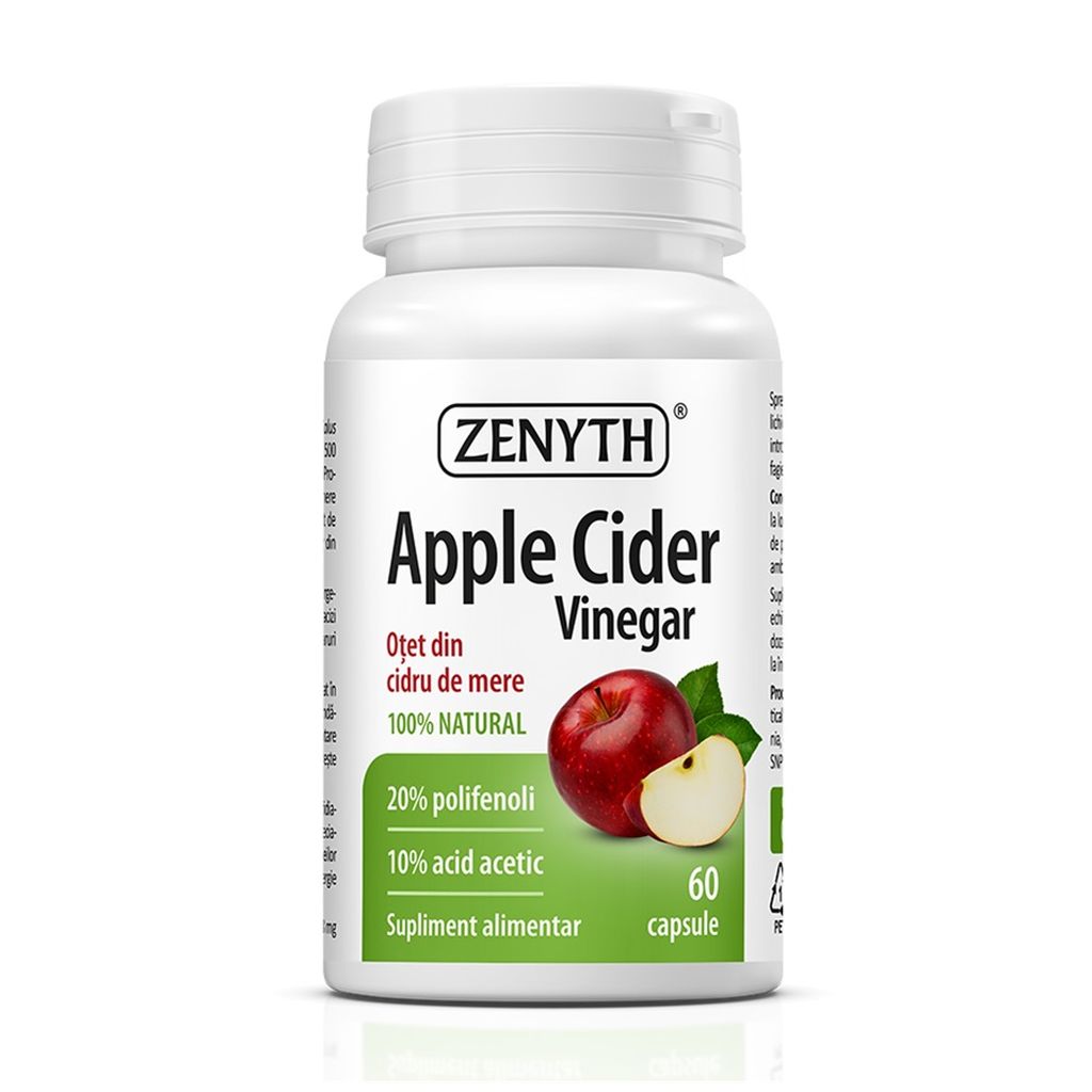 Otet din Cidru de Mere,  Zenyth | 60 Capsule