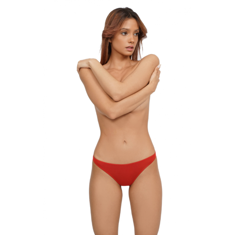 Chiloti dama tanga TF24 ROSU, Uniconf | marimea M