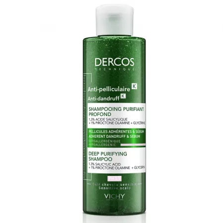 Sampon anti-matreata purificator Dercos K, Vichy | 250 ml