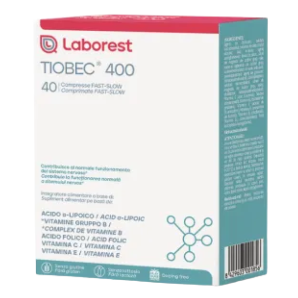 Tiobec 400, Laborest Italia | 40 comprimate