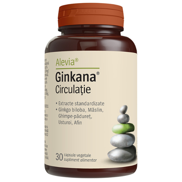 Ginkana Circulatie, Alevia | 30 capsule