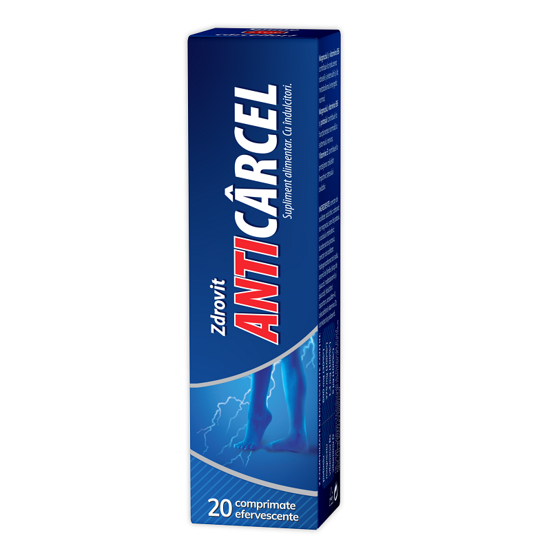 Anticarcel, Zdrovit | 20 comprimate efervescente