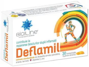 Deflamil, Helcor | 30 comprimate