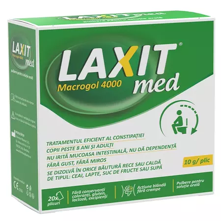 LAXIT MED 20 PLICURI X10G