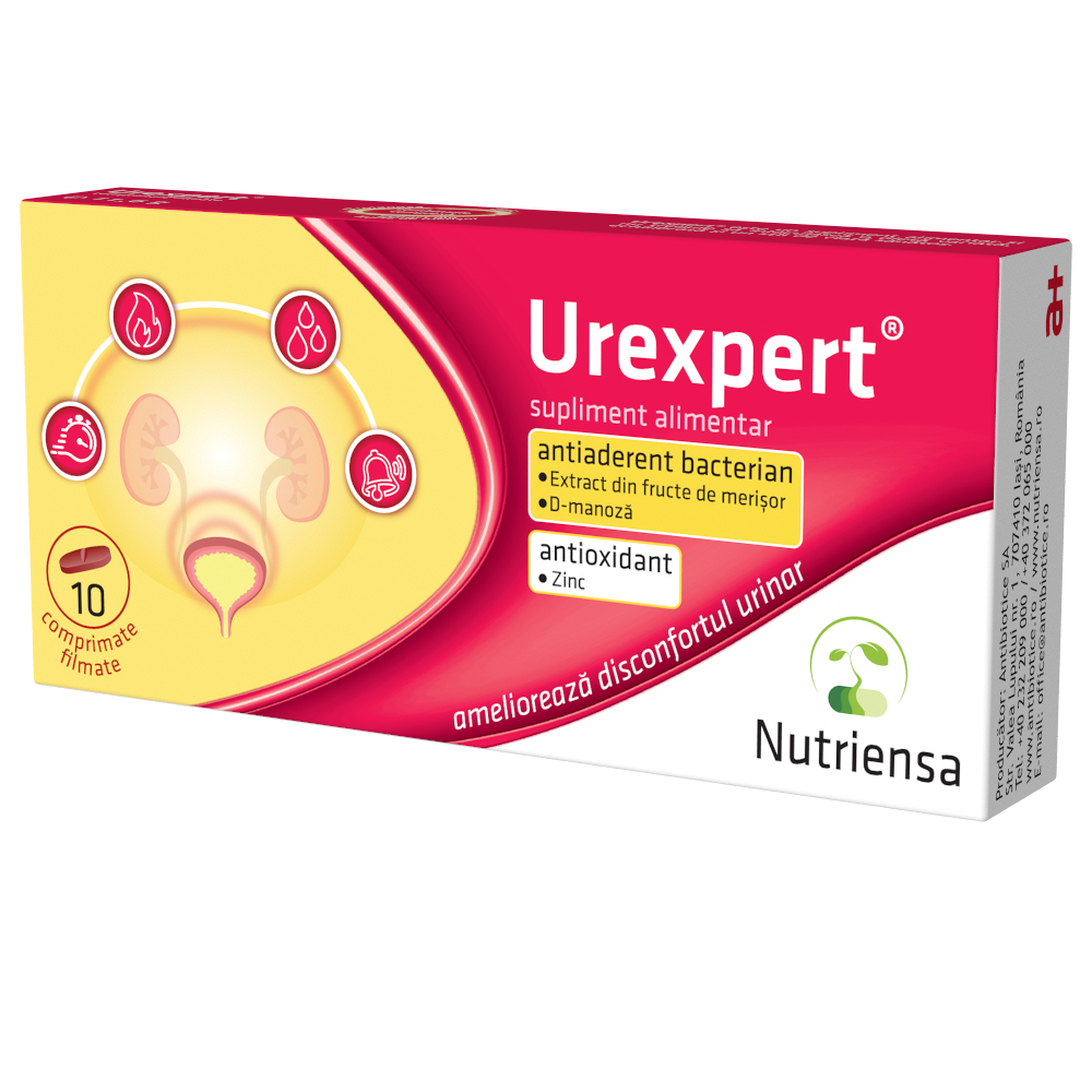 Urexpert, Antibiotice SA | 10 comprimate