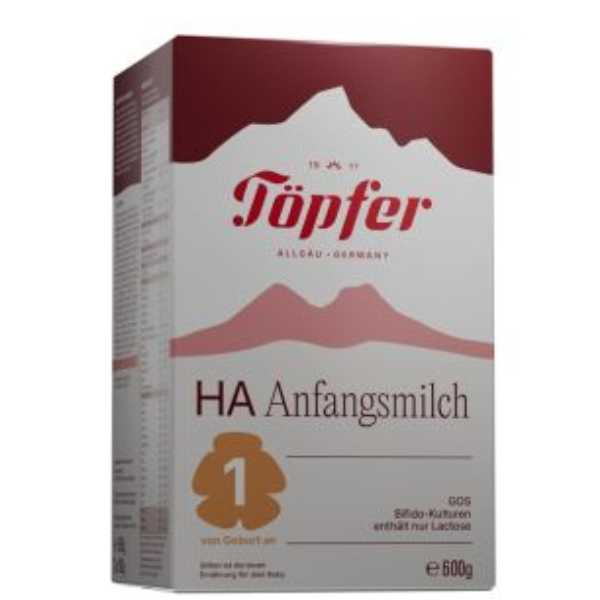 Lapte praf HA1, Topfer | 600 g