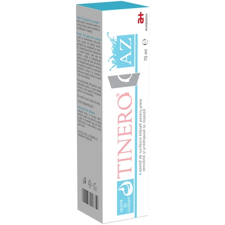 Spuma de curatare Tinero AZ, Antibiotice SA | 70 ml