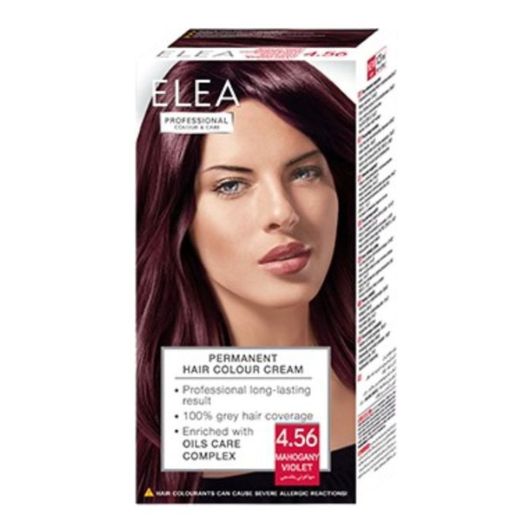 Vopsea de par 4.56 - Mahon-Violet, Elea Professional | 123 ml