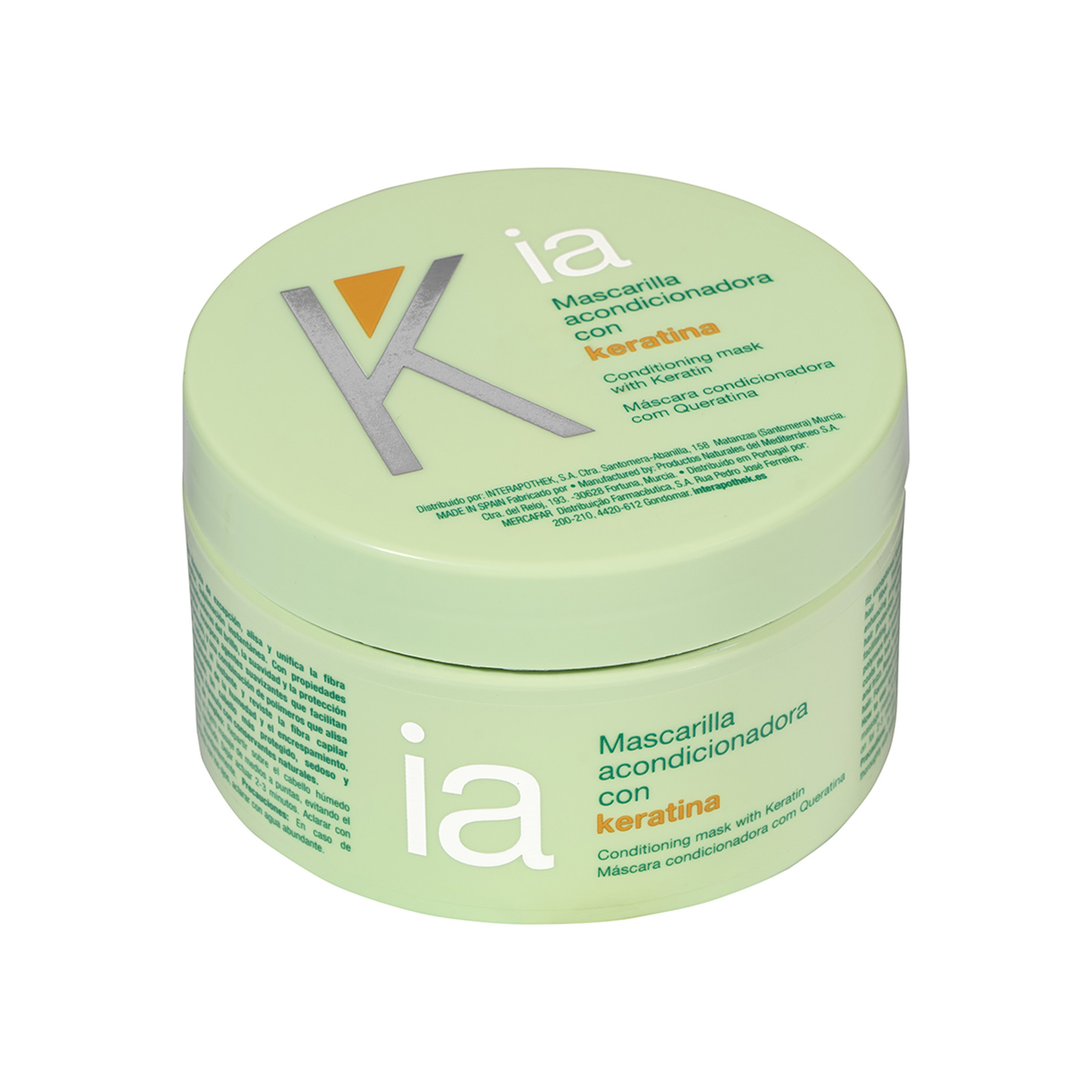 Masca de par reparatoare, cu keratina, Interapothek | 250 ml
