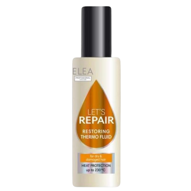 Fluid reparator cu protectie termica pentru par uscat si deteriorat, Elea Let's Repair | 150 ml