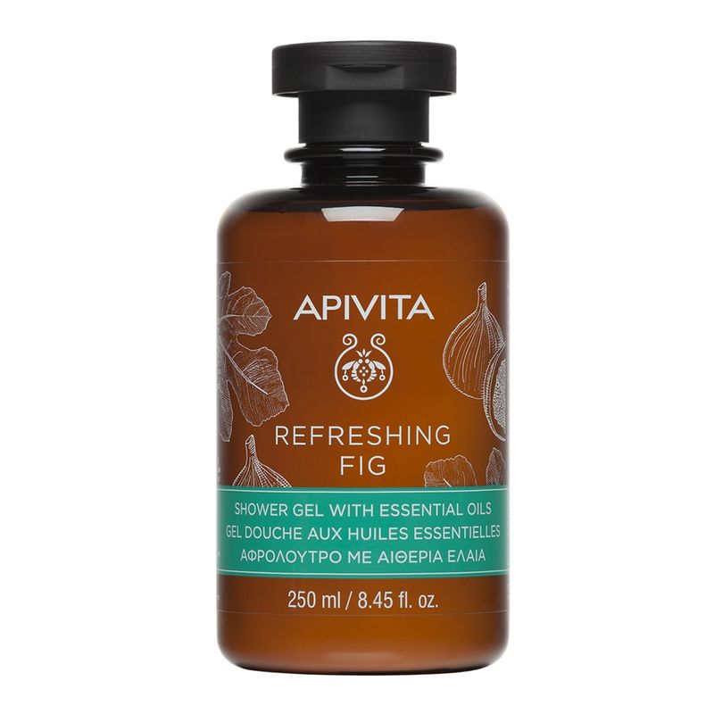 Gel de dus racoritor cu smochine, Apivita | 250 ml