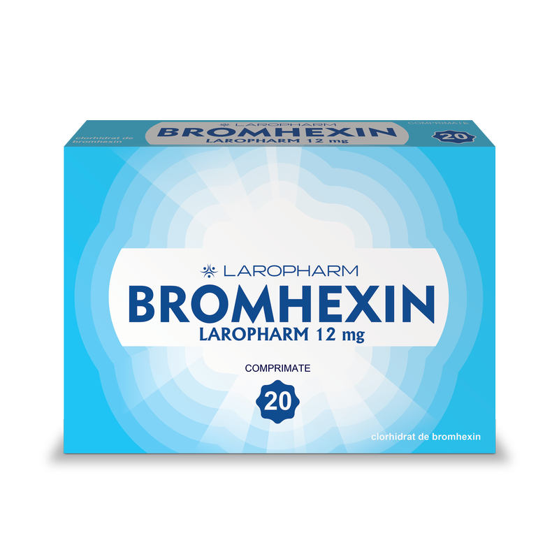 Bromhexin, Laropharm | 12mg x 20 comprimate