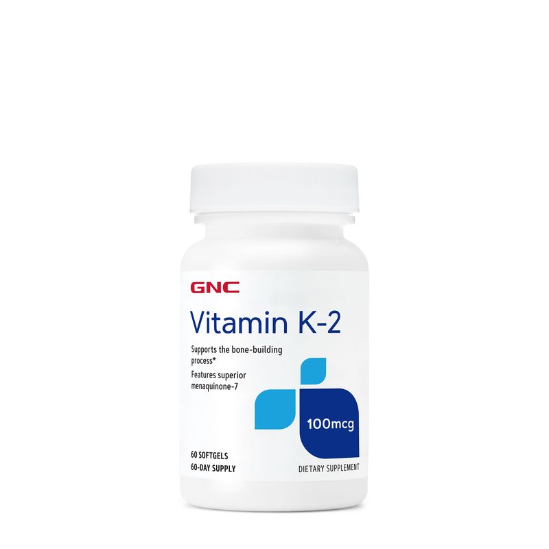 GNC Vitamina K2 100 mcg | 60 capsule