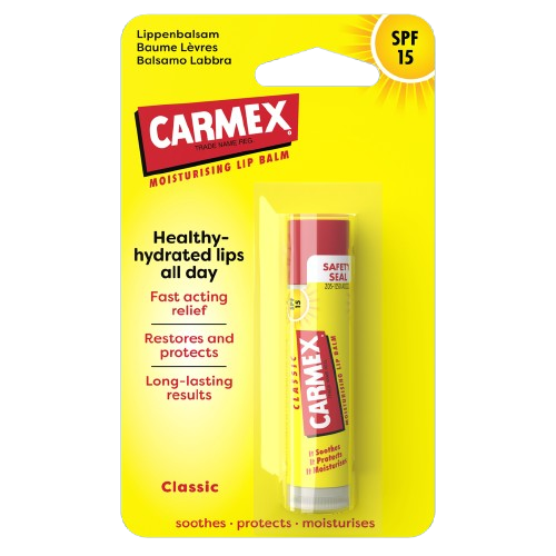 Balsam reparator pentru buze uscate si crapate SPF 15, Carmex | 4.25 g