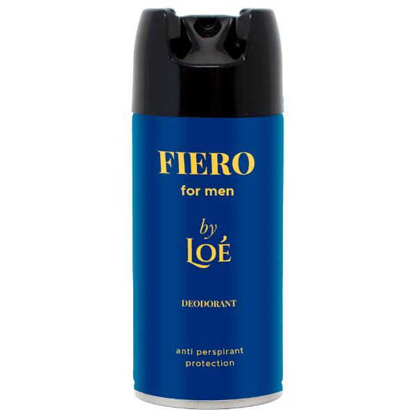 Deodorant antiperspirant pentru barbati L Oe Fiero, Arom | 150 ml