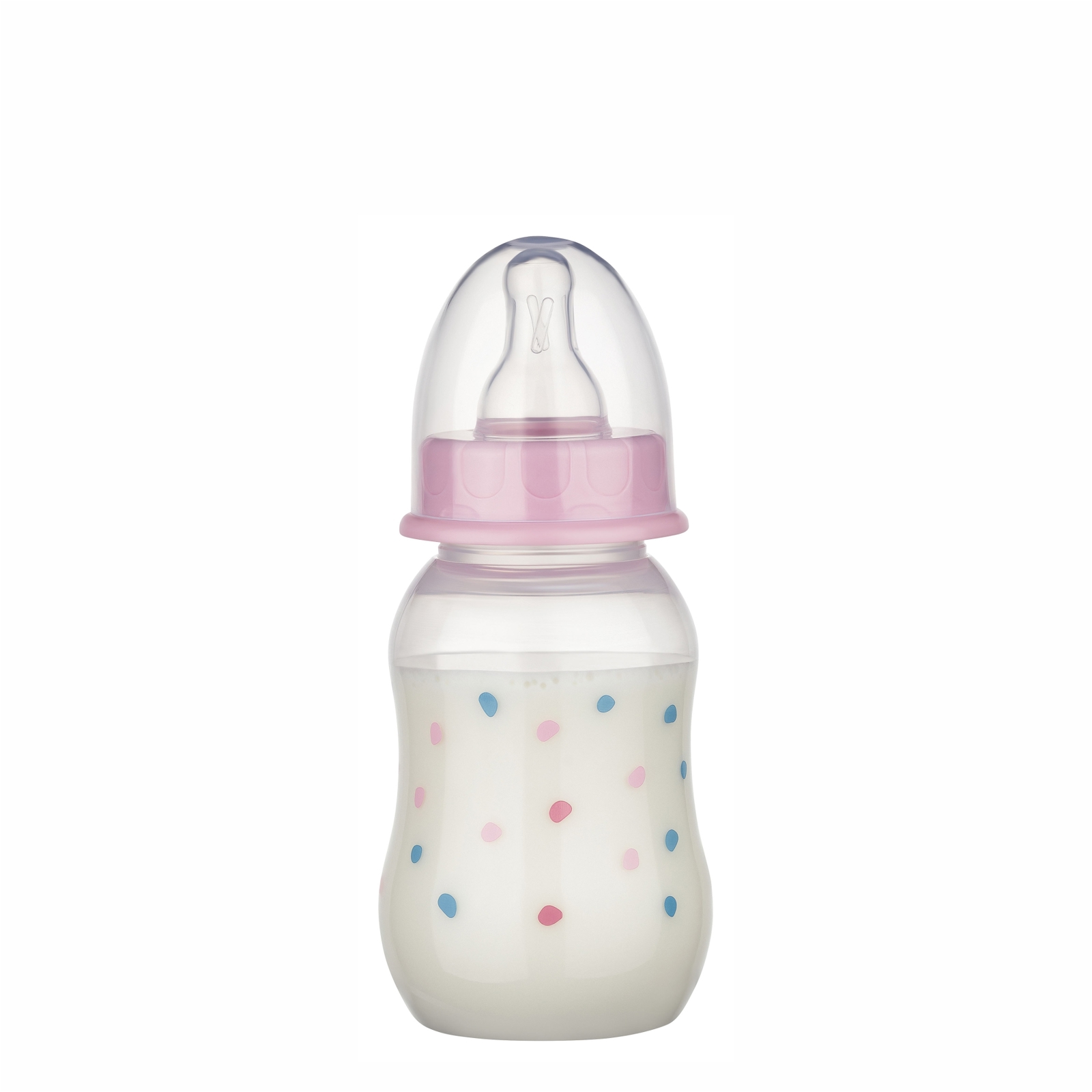 Biberon PP fara BPA, decor buline, tetina S, 45010, Baby Nova | 130 ml