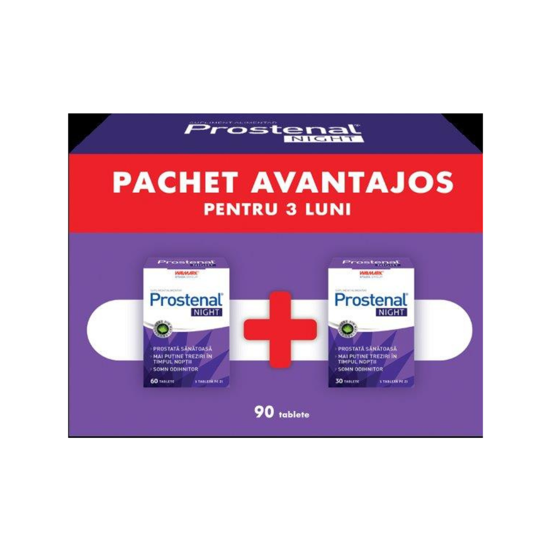 Pachet Prostenal Night, Walmark | 60 + 30 tablete