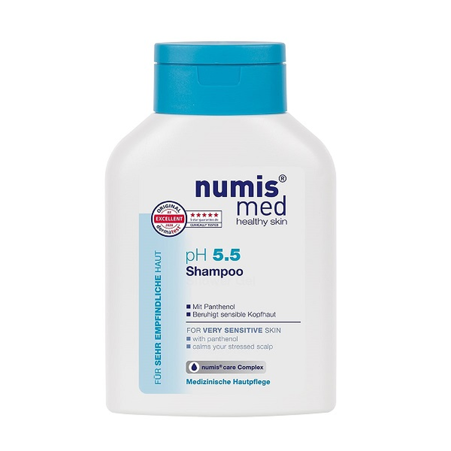 Sampon pentru utilizare zilnica Sensitive pH 5.5, Numismed | 200 ml