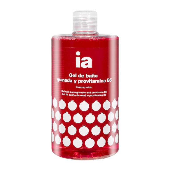 Gel de dus cu extract de rodie si provitamina B5, Interapothek | 750 ml