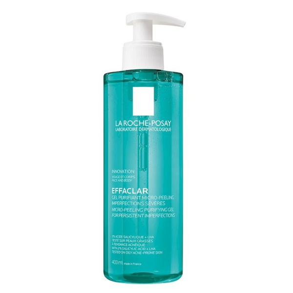 Gel de curatare micro-exfoliant Effaclar, La Roche Posay | 400 ml