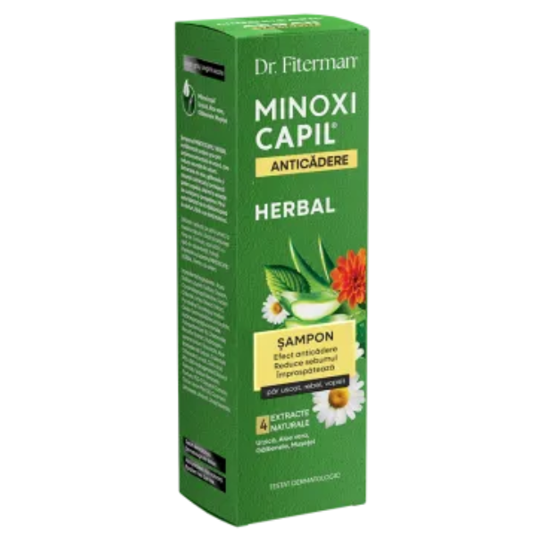 Sampon Herbal Anticadere Minoxicapil, Dr. Fiterman | 200 ml
