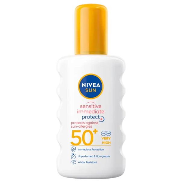NIVEA SUN SPRAY ALERGIE SOLARA FPS50+ 200ML 86094