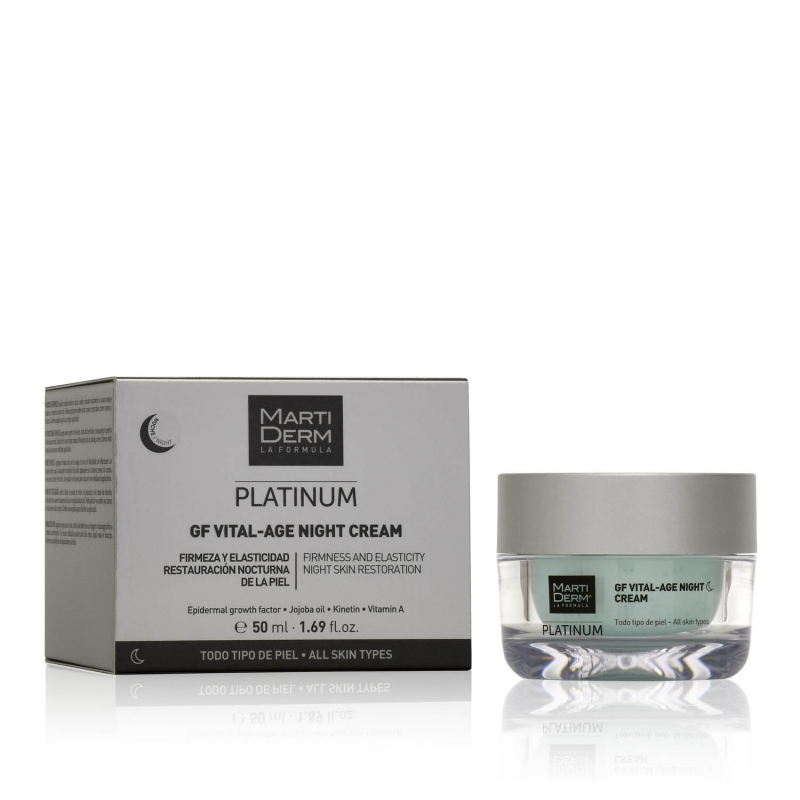 Crema hidratanta de noapte GF Vital-Age Platinum, Martiderm | 50 ml