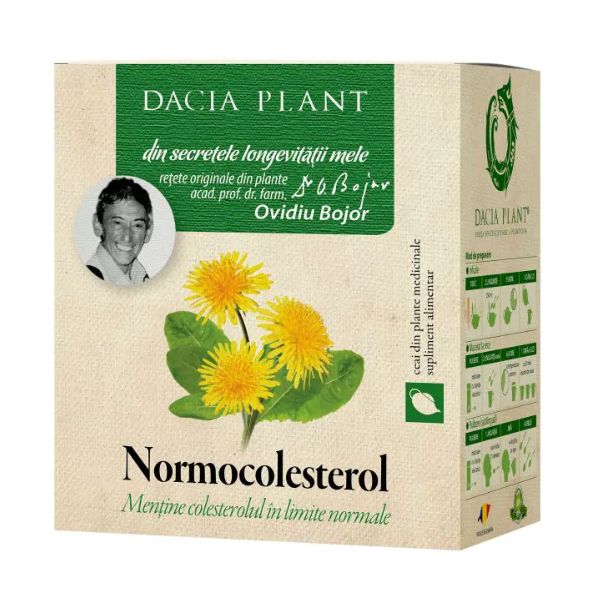 Ceai Normocolesterol, Dacia Plant | 50 g