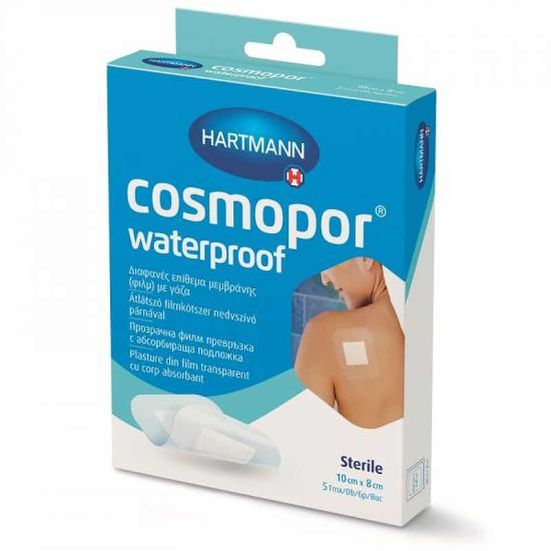 Plasture Waterproof Cosmopor 10x8cm | 5 buc
