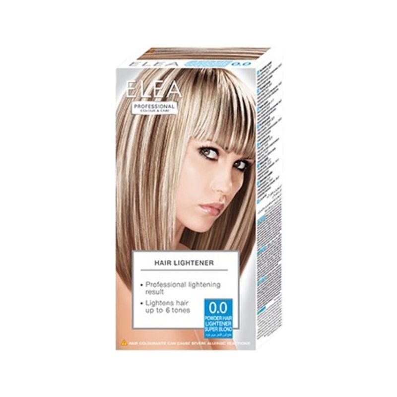 Vopsea decolorant-pudra pentru par 0.0 - Super Blond, Elea Professional | 123 ml