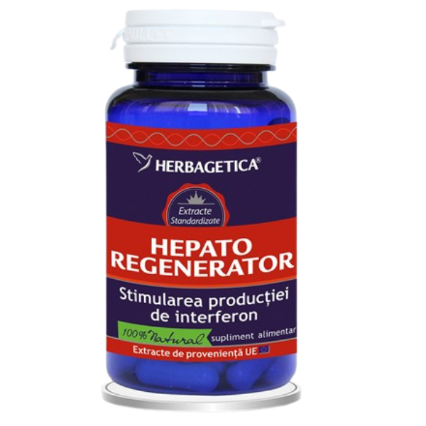Hepato Regenerator, Herbagetica | 60 capsule