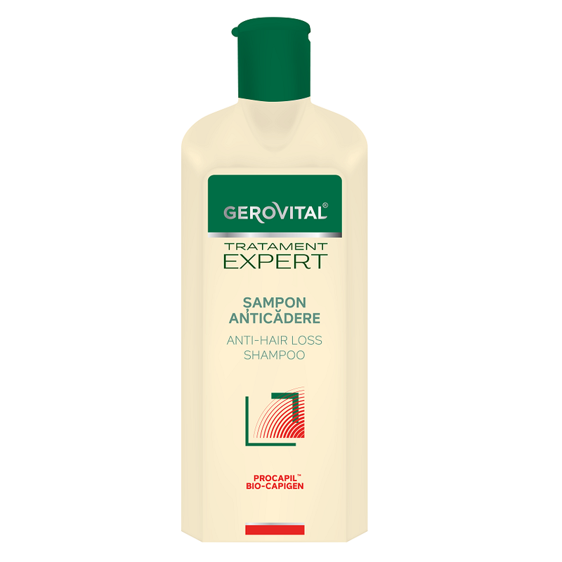 Sampon anticadere Tratament Expert, Gerovital  | 400 ml