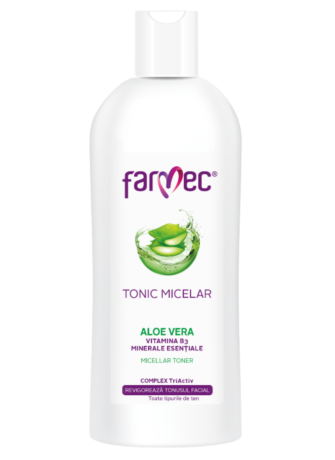 Tonic micelar Aloe Vera, Farmec | 150 ml