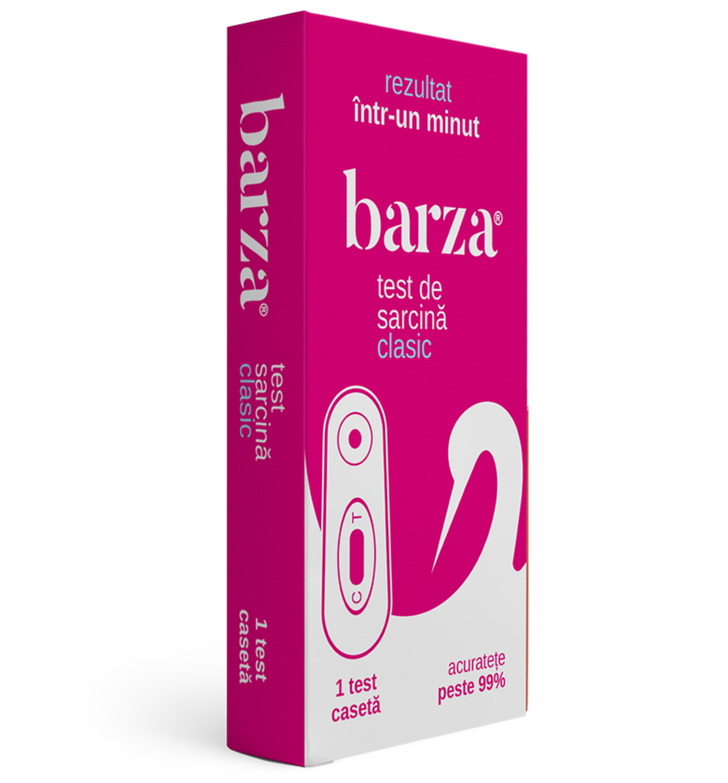 Test de sarcina caseta Barza, Biotech | 1 bucata