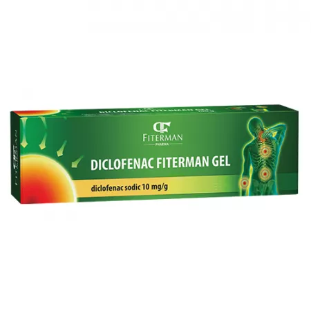 DICLOFENAC FITERMAN 10 MG/G X 1