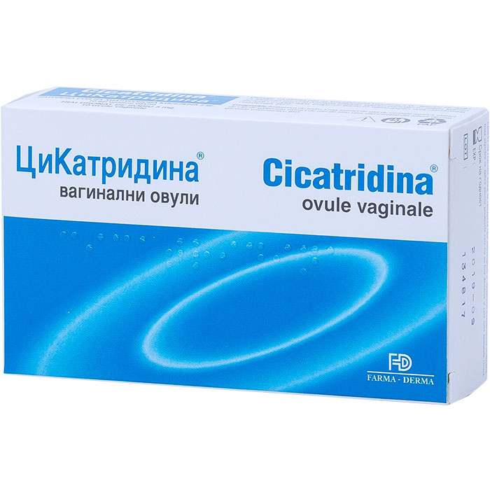Cicatridina ovule vaginale, Farma-Derma Italia | 10 ovule