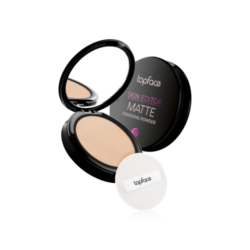 Top Face Skin Editor Matte Compact Powder 08
