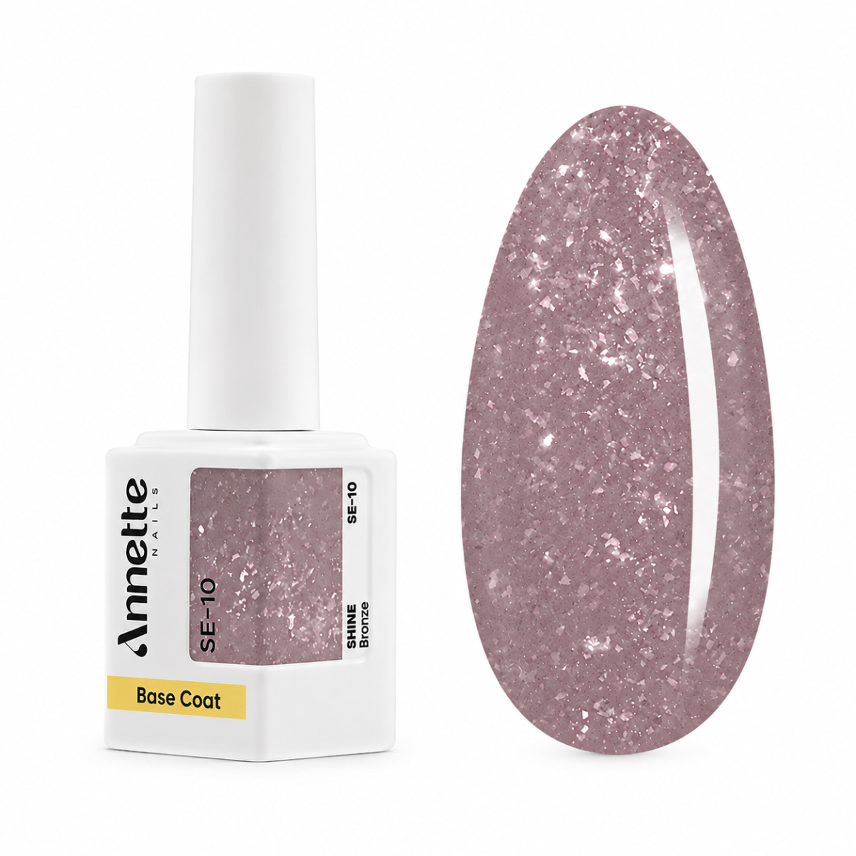 Rubber Base Annette Nails Shine Bronze SE-10 12 ml