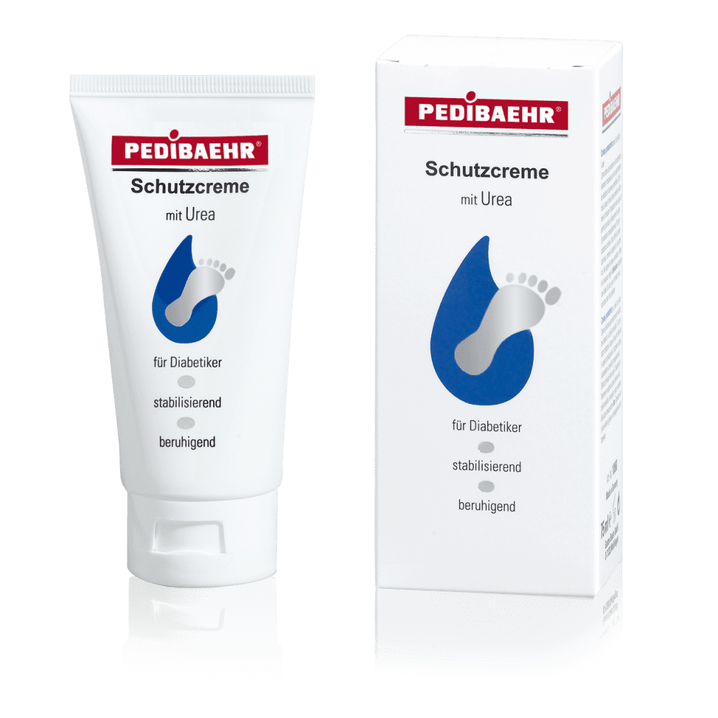 Baehr Cremă reparatoare pentru picioare cu 10% uree (SCHUTZCREME MIT 10% UREA), 125 ml