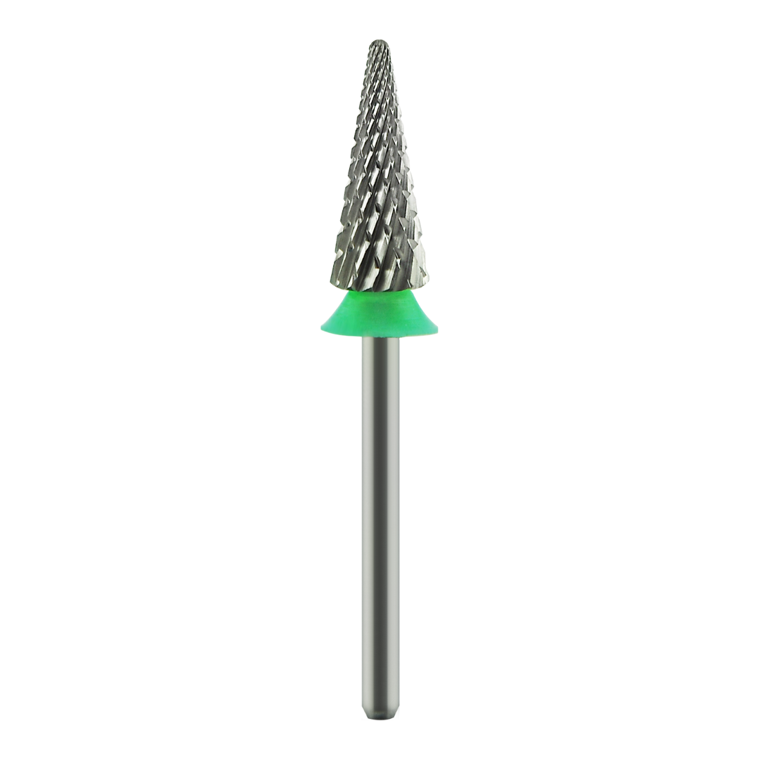 Capat de freza NailsUp Carbit Under Refill Conic Green 6.0mm