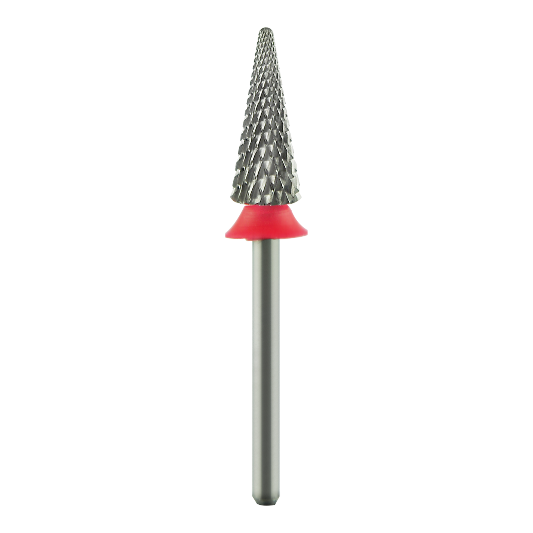 Capat de freza NailsUp Carbit Under Refill Conic Red 6.0mm