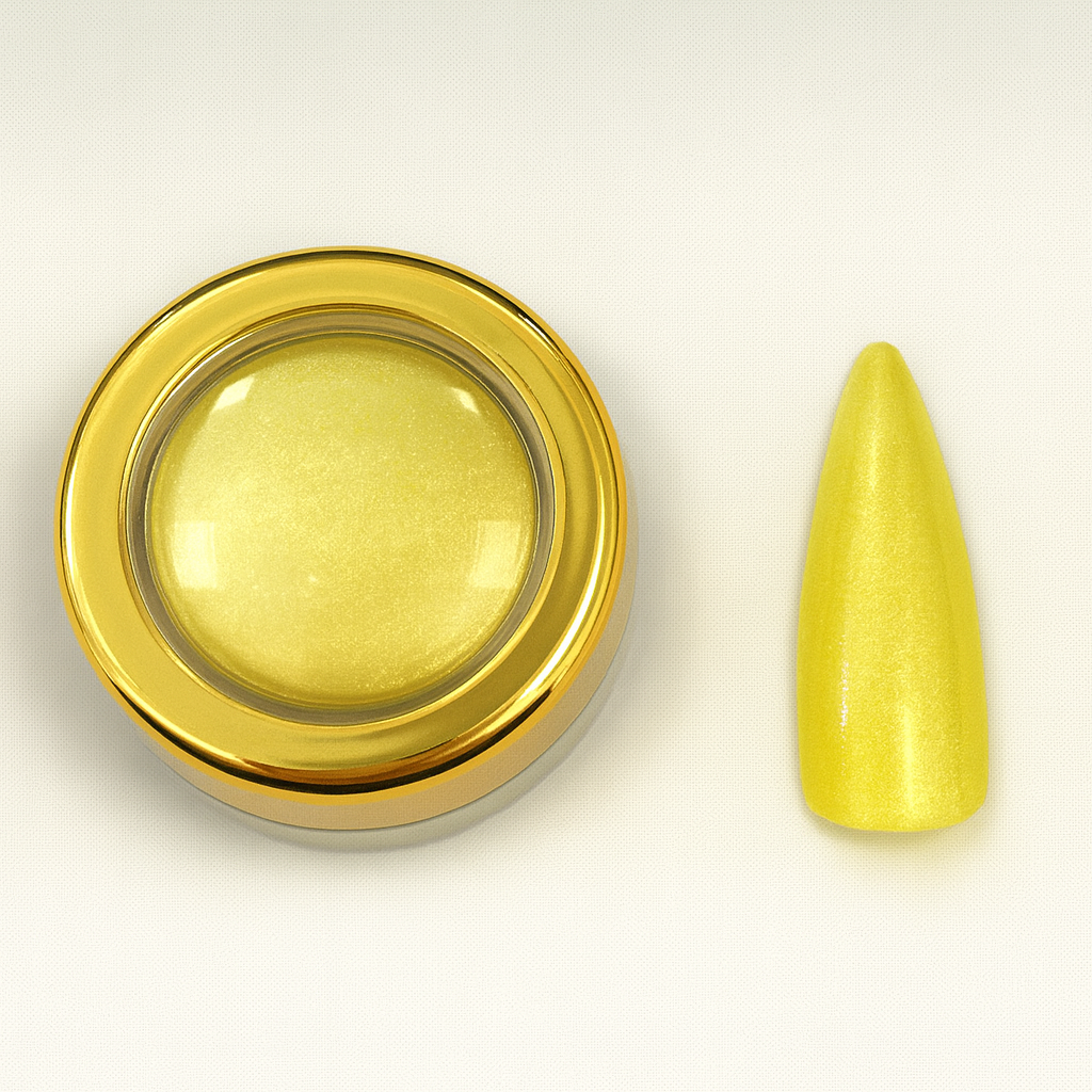 Pigment Unghii Nailsup Efect Satinat Gold