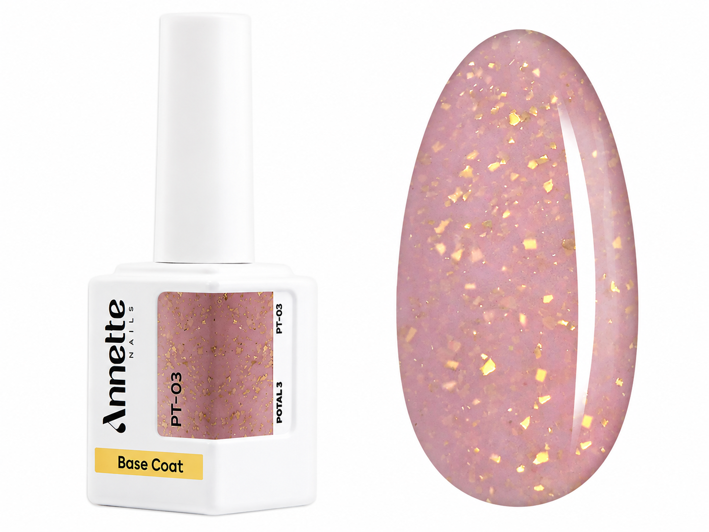 Rubber Base Annette Nails Potal 3 PT-03