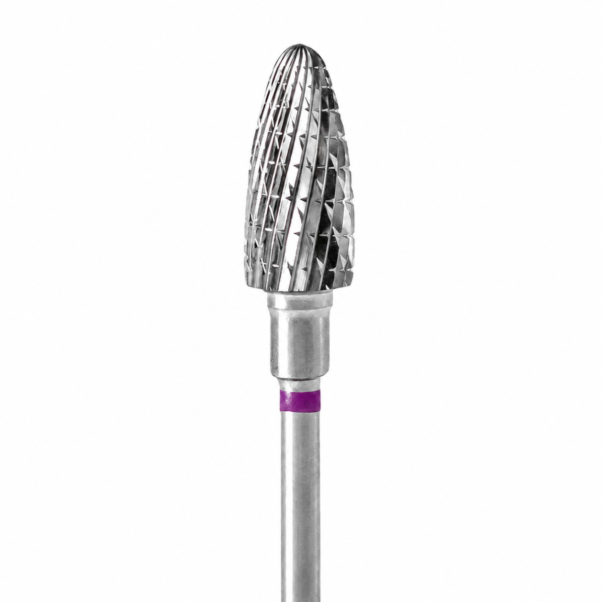 Capăt Freză Staleks Carbid Con Violet 6.0 mm FT90V060/14 pentru Îndepărtare Gel și Material Tehnic