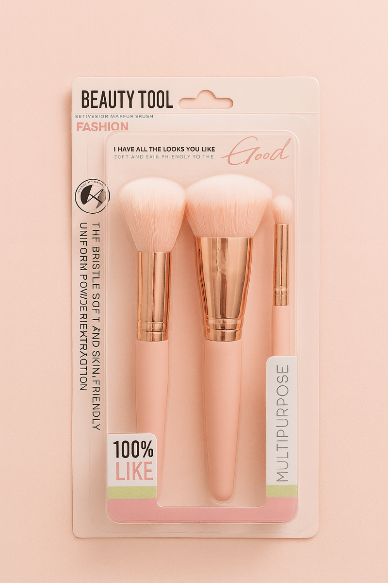 Set 3 Pensule Make-up