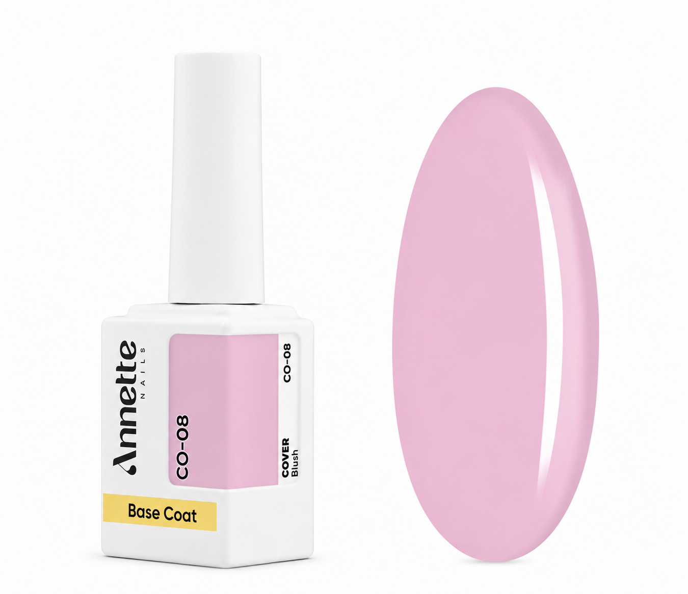 Rubber Base Annette Nails Cover Blush CO-08